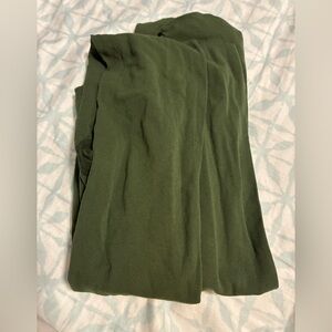 Snag Opaque Tights - Army Green
